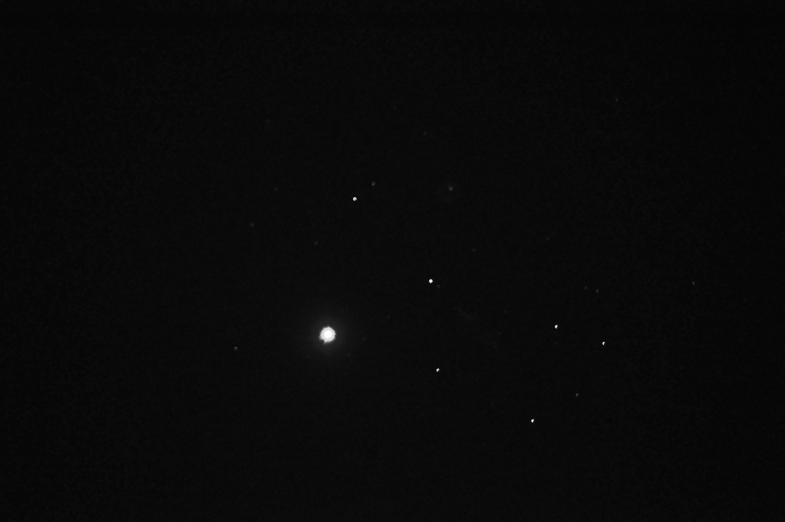 Venere-Ammasso M45 Pleiadi